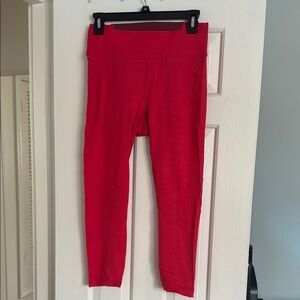 Outdoor Voices Red Leggings